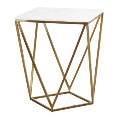 Smoked glass side table ELECTROCHIC