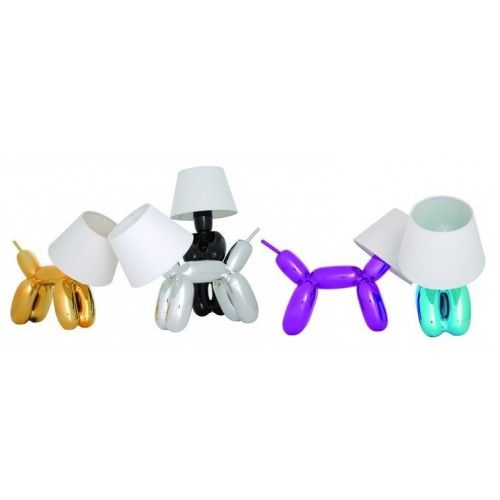 Zwarte doggy lamp SOMPEX