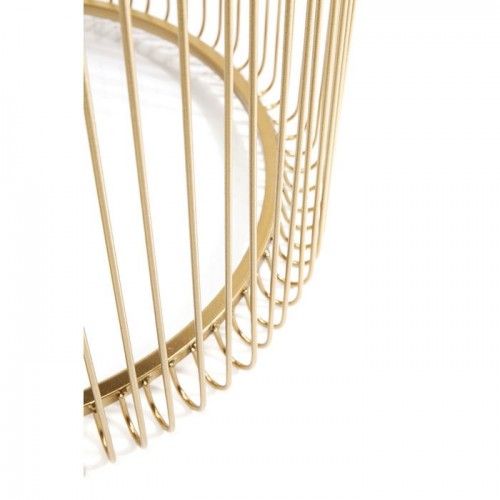Table d'appoint métal noir 50cm