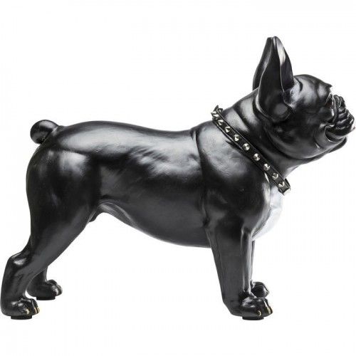 Chien bouledogue noir EMOTION