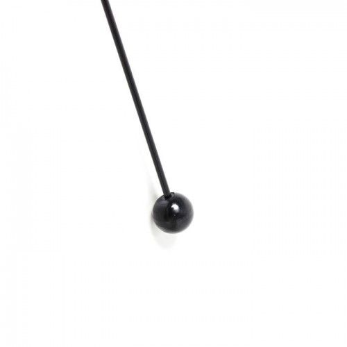 Reloj de pared adhesivo negro STICK TACK