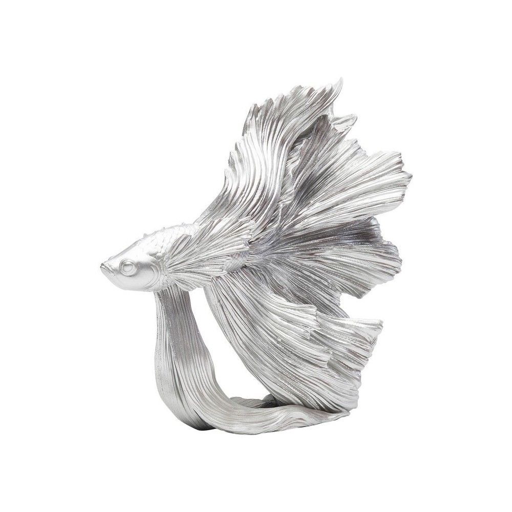 Estatueta de peixe de ouro de peixe betta