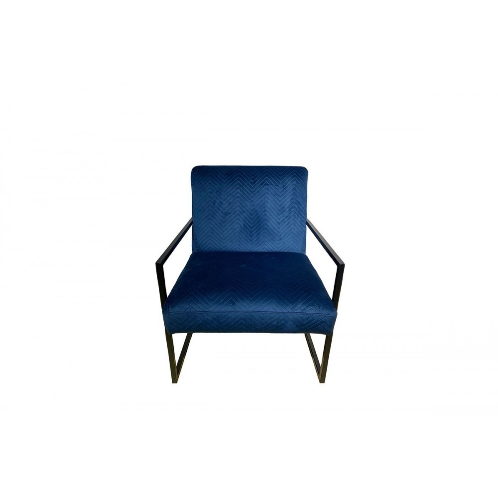 Fauteuil tissu léopard et pieds métal or LEOPARDO
