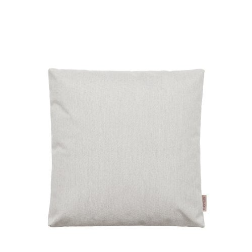 Square outdoor cushion STAY cloud white Blomus — front view