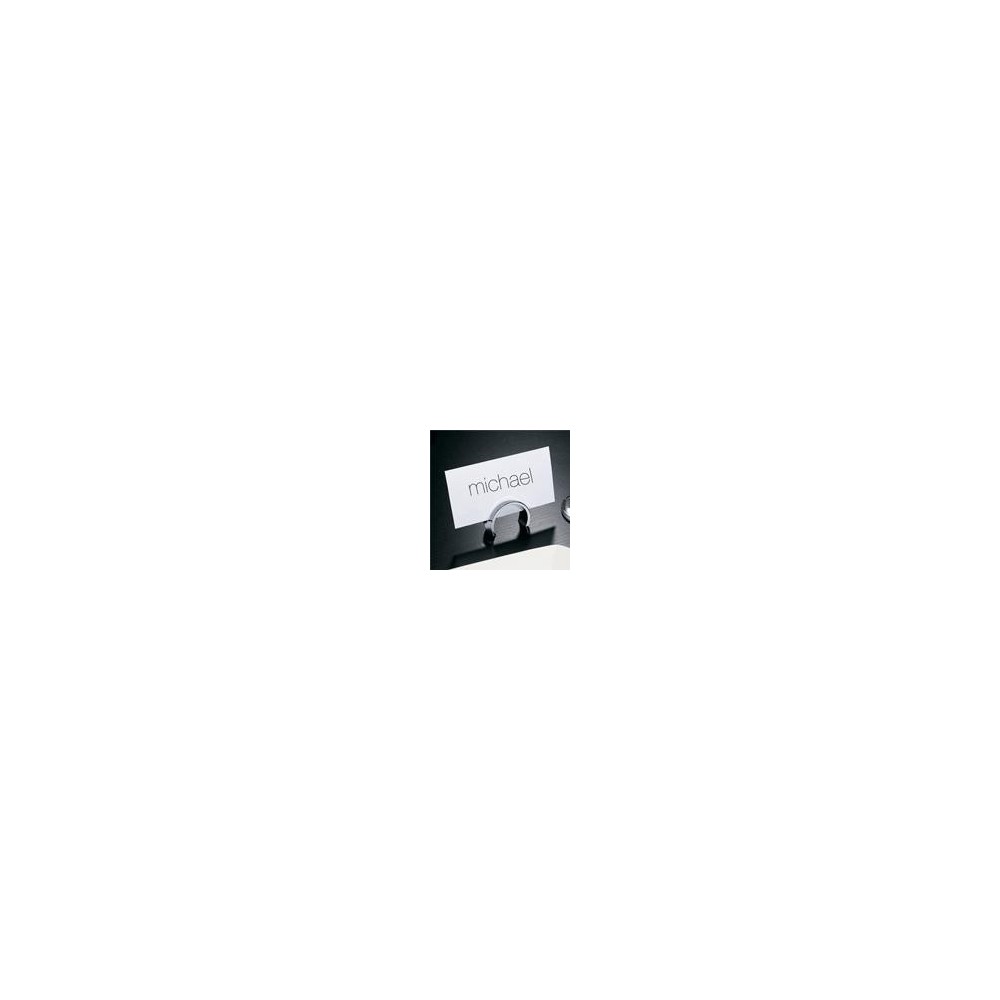 Chrome-Tischdesign-Kartentür