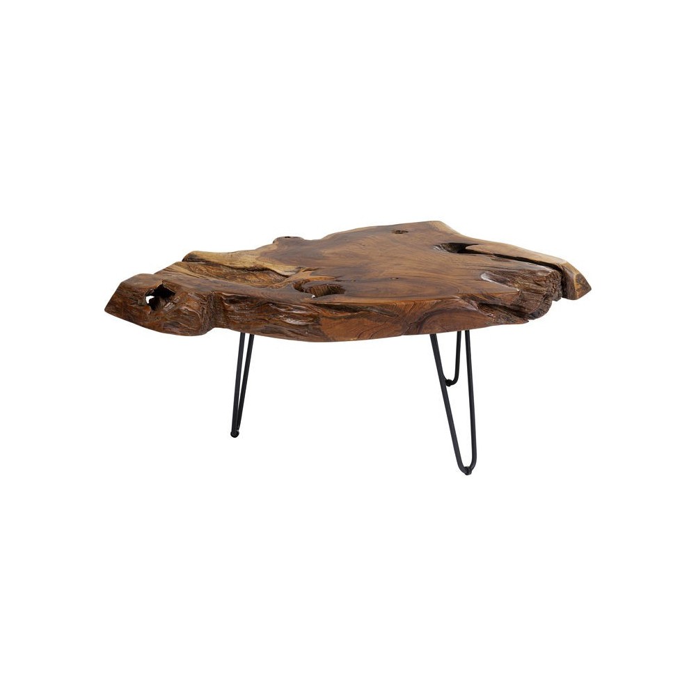 Side table green marble top and gold feet PIEDRA