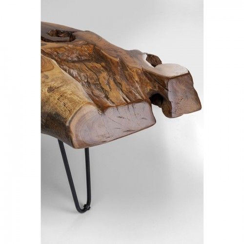 Table d'appoint plateau marbre vert et pieds or PIEDRA