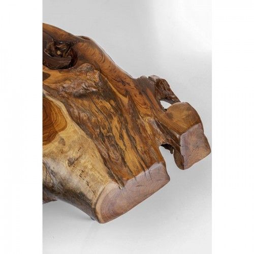 Table d'appoint plateau marbre vert et pieds or PIEDRA