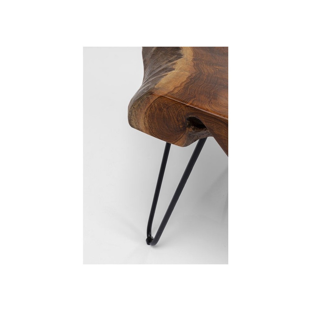Side table green marble top and gold feet PIEDRA