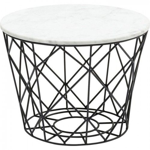 Set de 3 tables basses multicolores en acier La Costa Wire