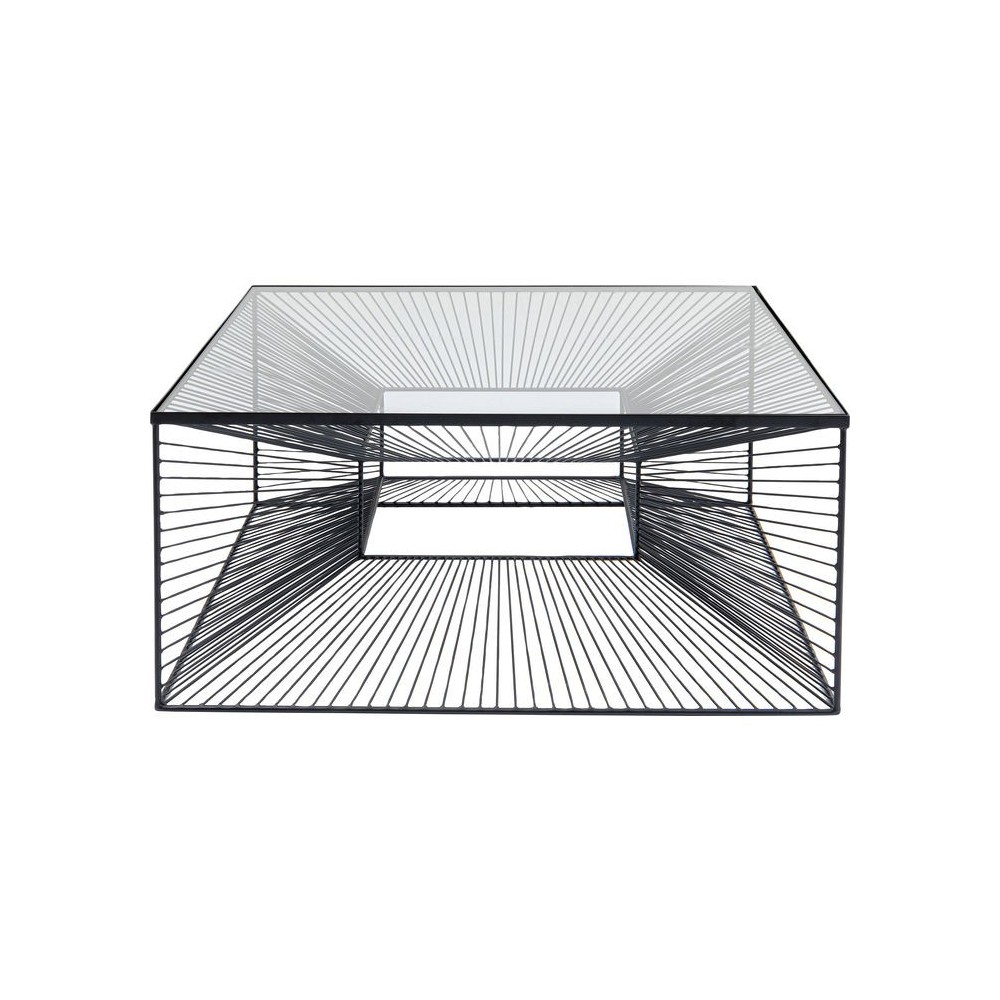 Console black graphic line ART DE FER