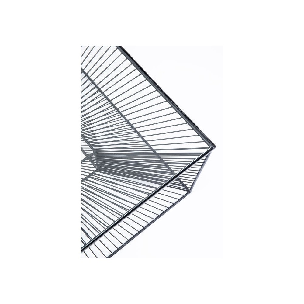 Console ligne graphique noire ART DE FER