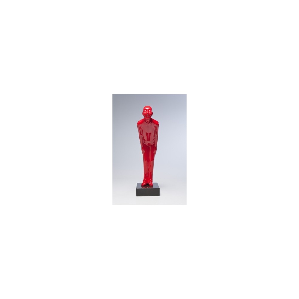 Statue déco Welcome guest rouge PM