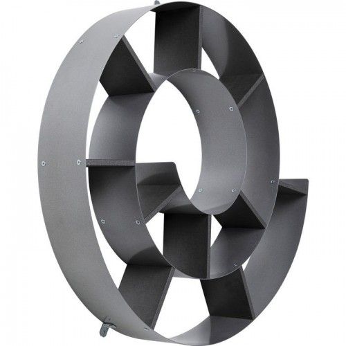 Etagère murale Snail argenté-gris