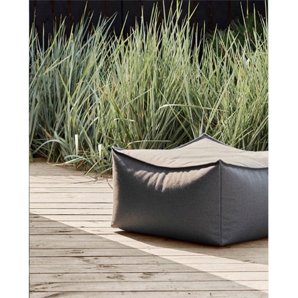 Pouf outside light grey STAY