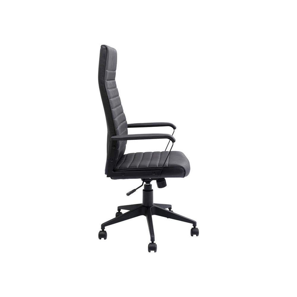 LABORA Bürostuhl in brauner Lederoptik