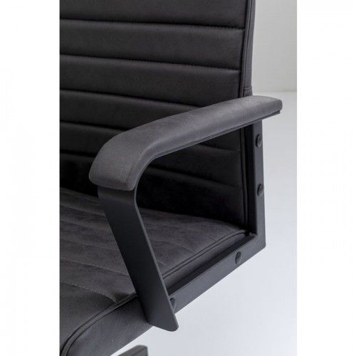 Office chair brown leather LABORA