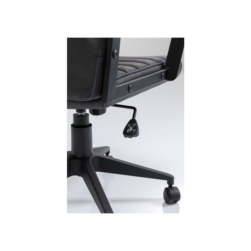 Silla de Oficina LABORA Efecto Piel Marrón