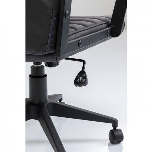 LABORA Bürostuhl in brauner Lederoptik