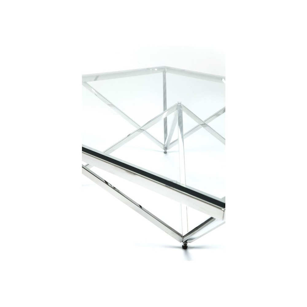 TABLE BASSE CARRE NETWORK KARE DESIGN 105 X 105