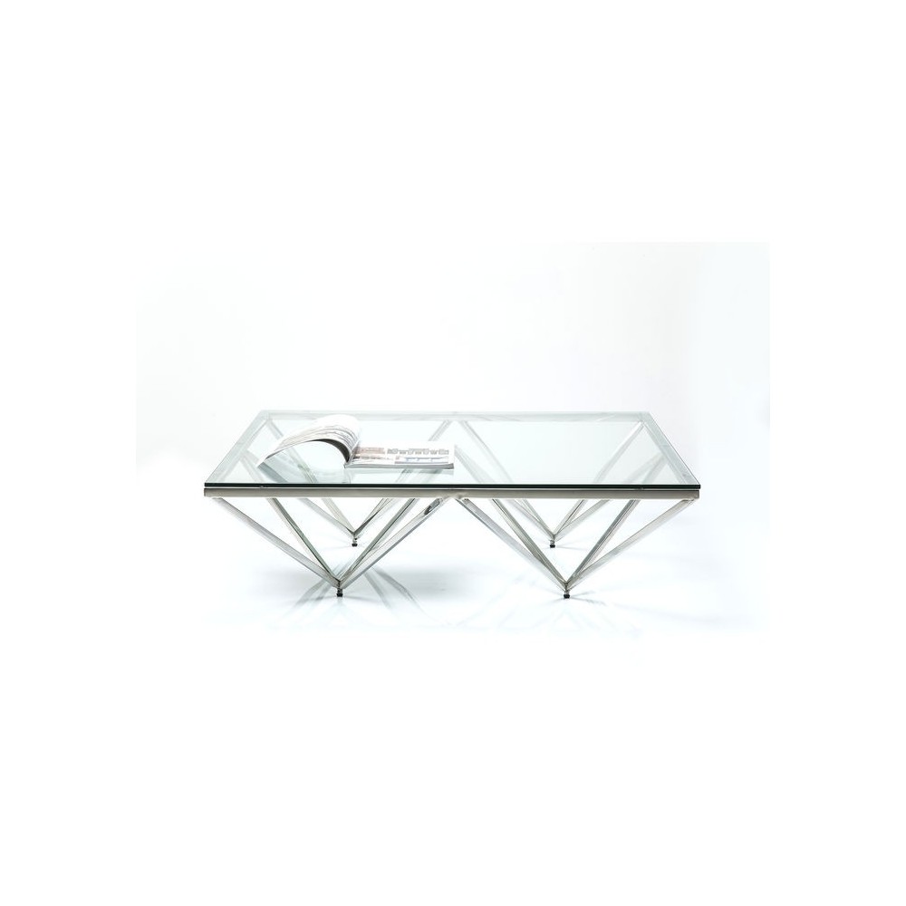 TABLE BASSE CARRE NETWORK KARE DESIGN 105 X 105