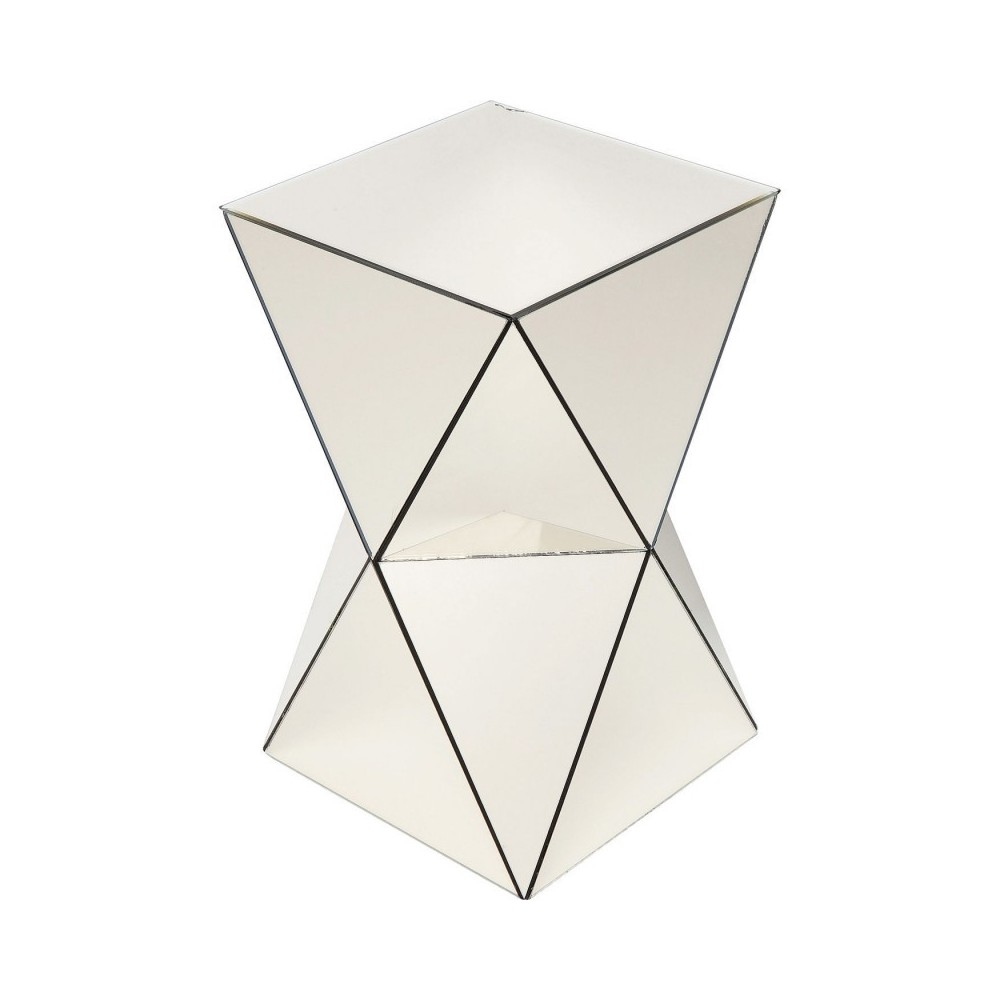 Tabela lustre de luxo de champanhe triângulo