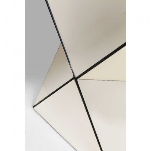 Table d'appoint triangle champagne LUXURY