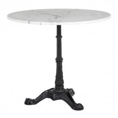 Round marble bistro table 80cm AXEL