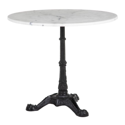 AXEL 80cm round marble bistro table