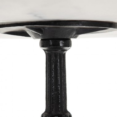 Round marble bistro table 80cm AXEL