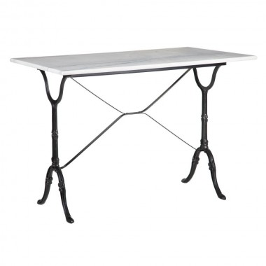 Tabela de mármore retangular 100 cm axel