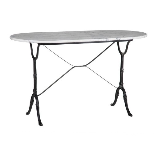 Mármore oval Bistro Tabela 120 cm Axel Lolahome