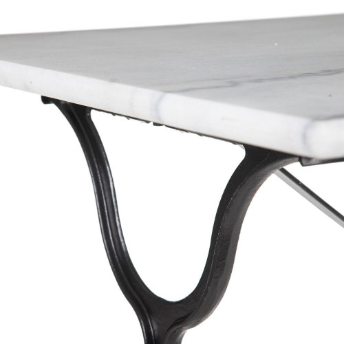 Tabela de mármore retangular 100 cm axel
