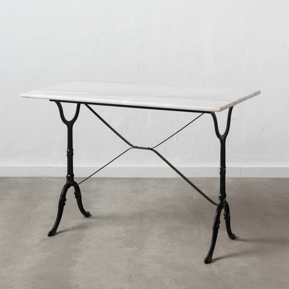 Rectangular marble bistro table 100 cm AXEL
