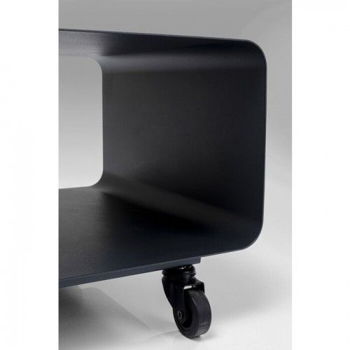 LOUNGE lacquered gray TV cabinet