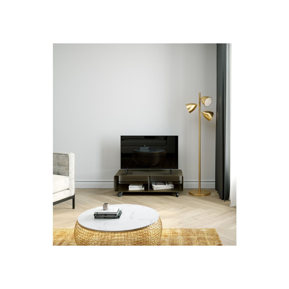 Mobile TV LOUNGE laccato bronzo