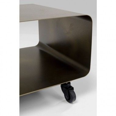 Mueble TV LOUNGE bronce lacado