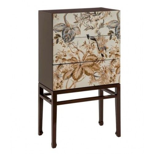 Fir wood flower cabinet CABINET