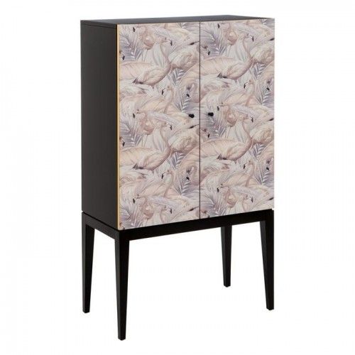 CABINET Kleiderschrank mit Flamenco-Print