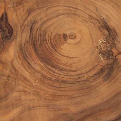 Salontafel van natuurlijk hout 70 cm ROJU