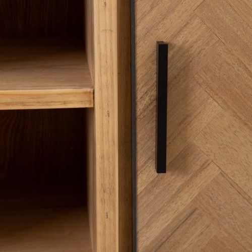 Dressoir essenhout/metaal MESA