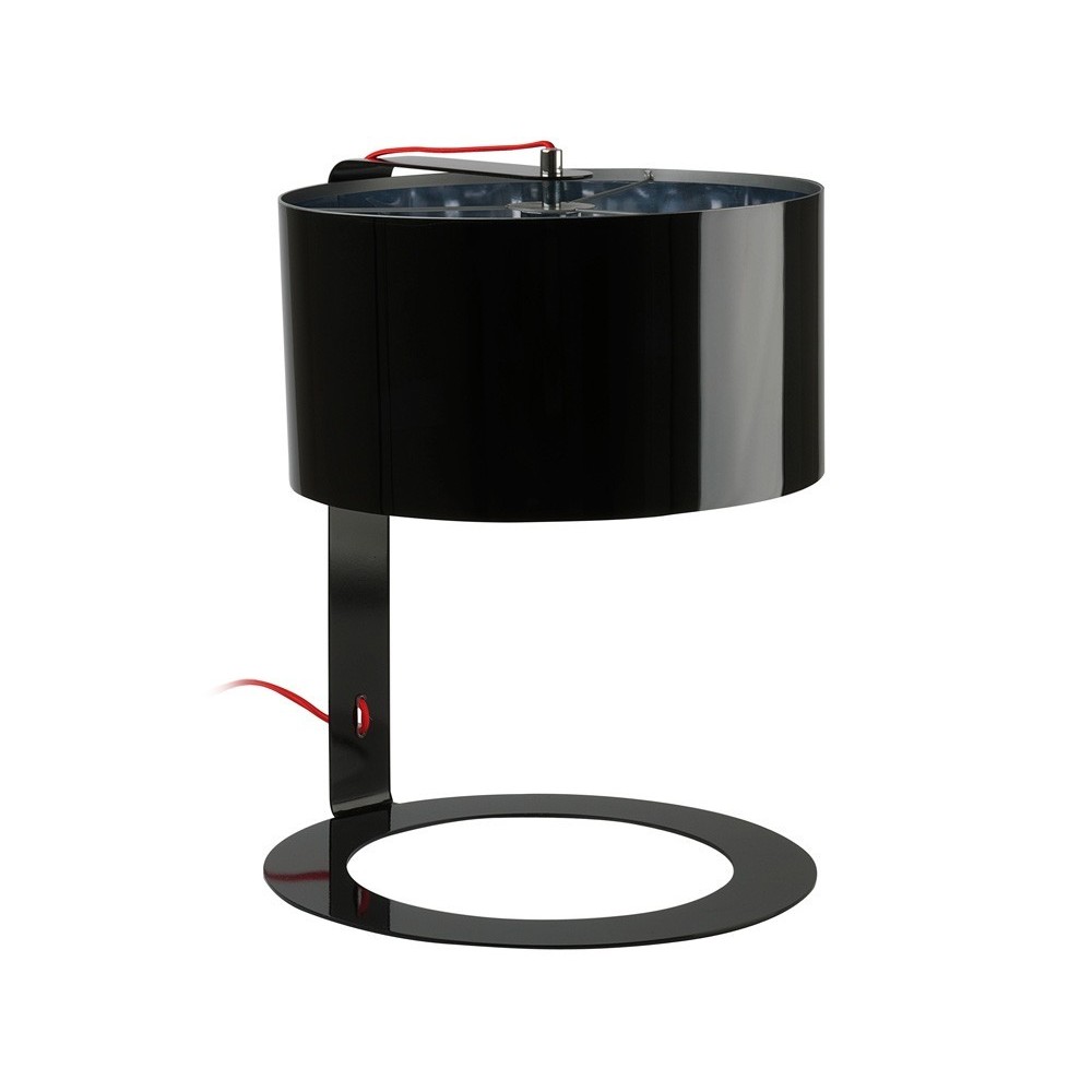 Light Saint Black Light Table Lamp