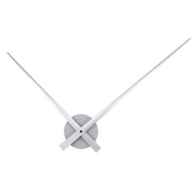 Agulhas de relógio Karlsson Prata diam.90 cm