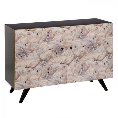 Flamenco printed sideboard with 2 doors CABINET