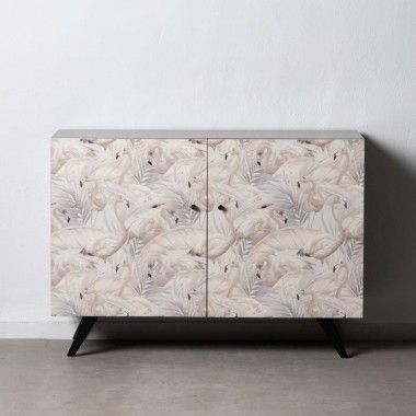 Flamenco-bedrucktes Sideboard mit 2 Türen SCHRANK