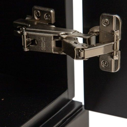 Black / Branco Impresso Bahut Gabinete