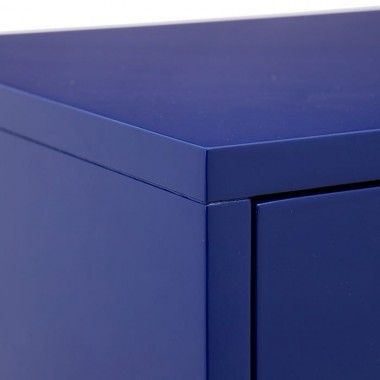 Armário de madeira de abeto azul com 2 portas CABINET