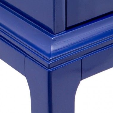 Armário de madeira de abeto azul com 2 portas CABINET