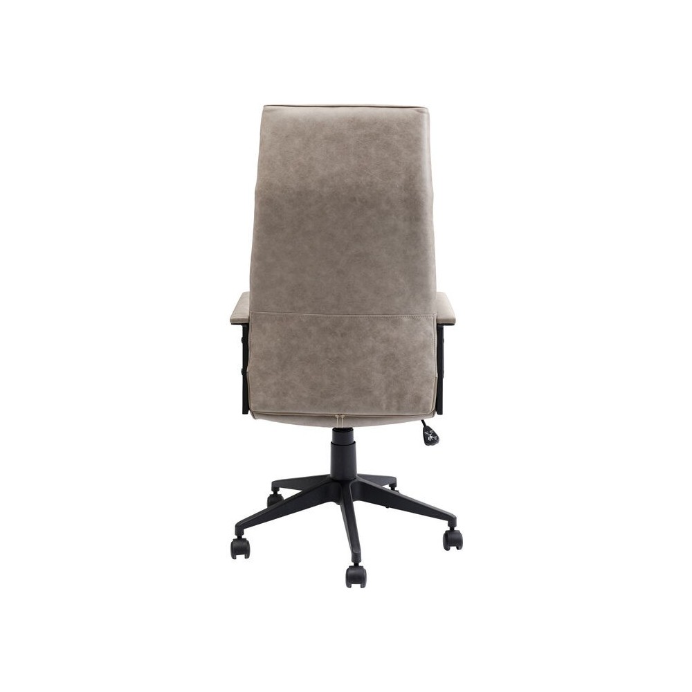 LABORA beige bureaustoel met hoge rugleuning