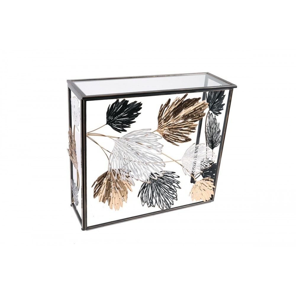 Autumn Foliage Console 3D Black Gold Motion Season